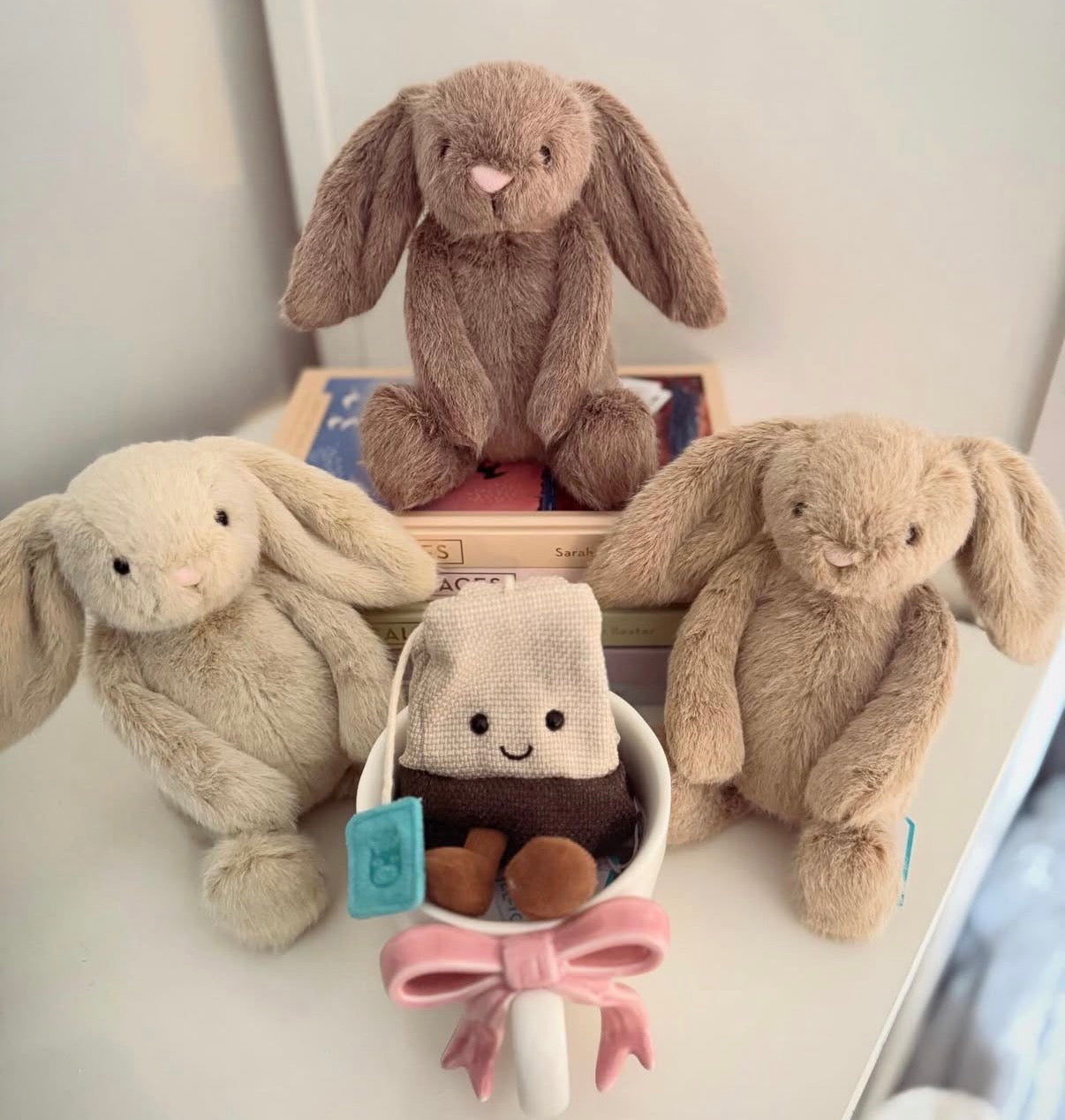 Jellycat新品 奶茶三兄弟