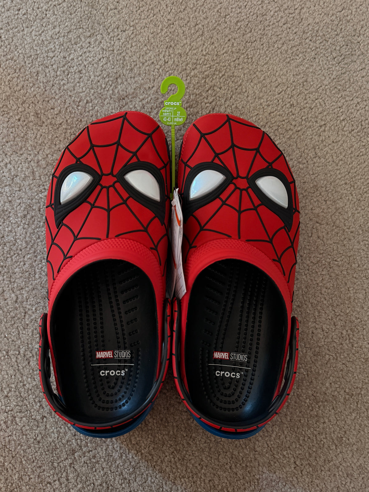 CROCS x 蜘蛛人