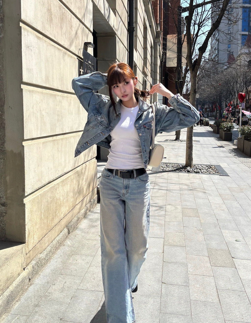 Levi’s x Rosé 同款水洗色牛仔褲👖✨Loose Boot
