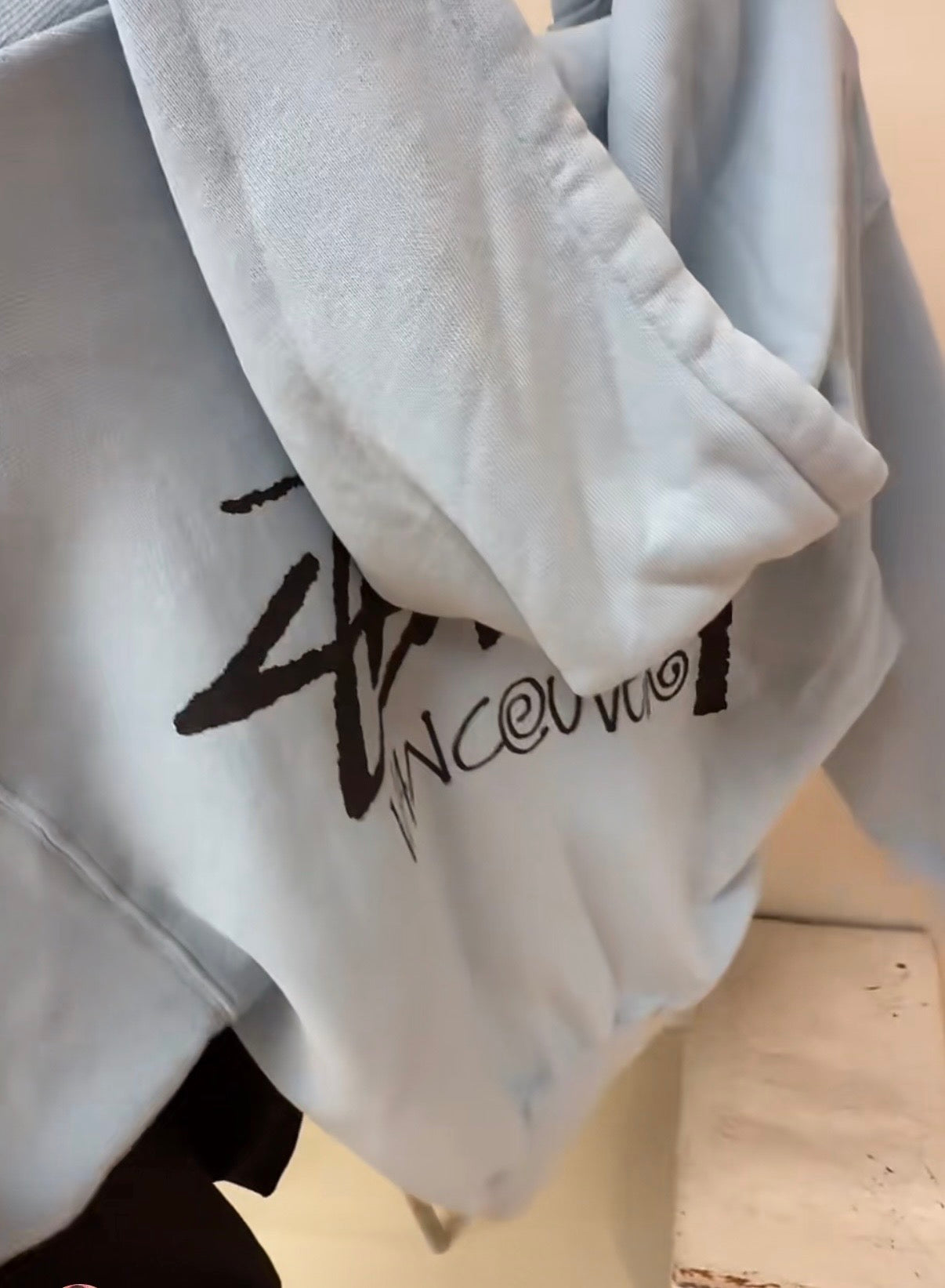 STÜSSY 新品 Vancouver城市限定連帽外套［寶寶藍］
