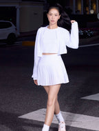 Alo Grand Slam Tennis Skirt（白）