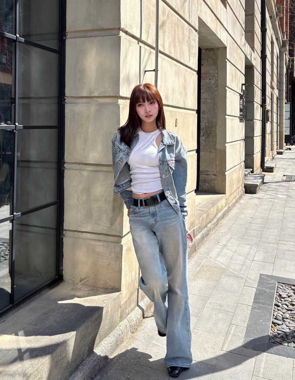 Levi’s x Rosé 同款水洗色牛仔褲👖✨Loose Boot