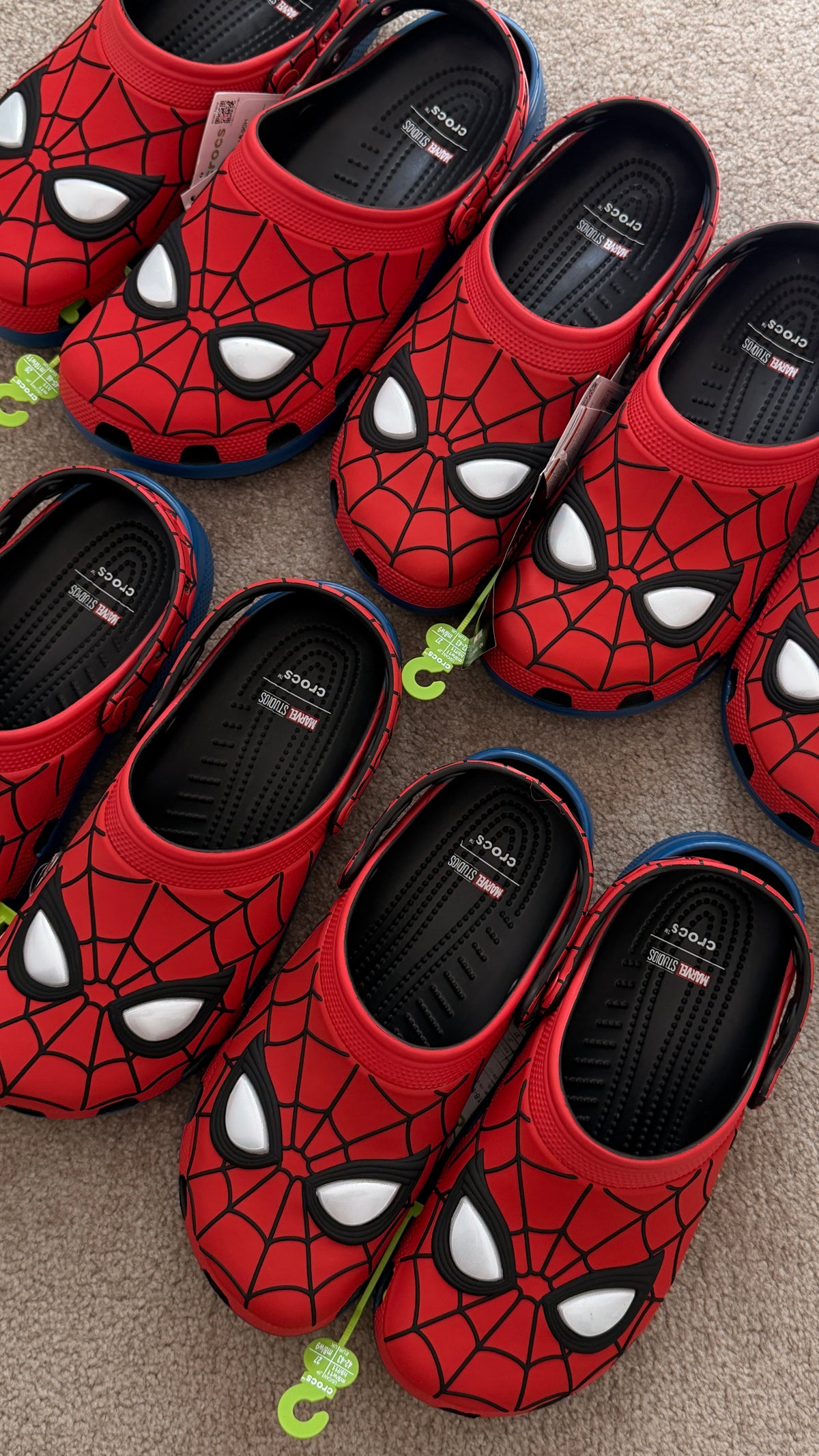 CROCS x 蜘蛛人