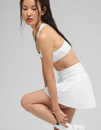 Alo Grand Slam Tennis Skirt（白）