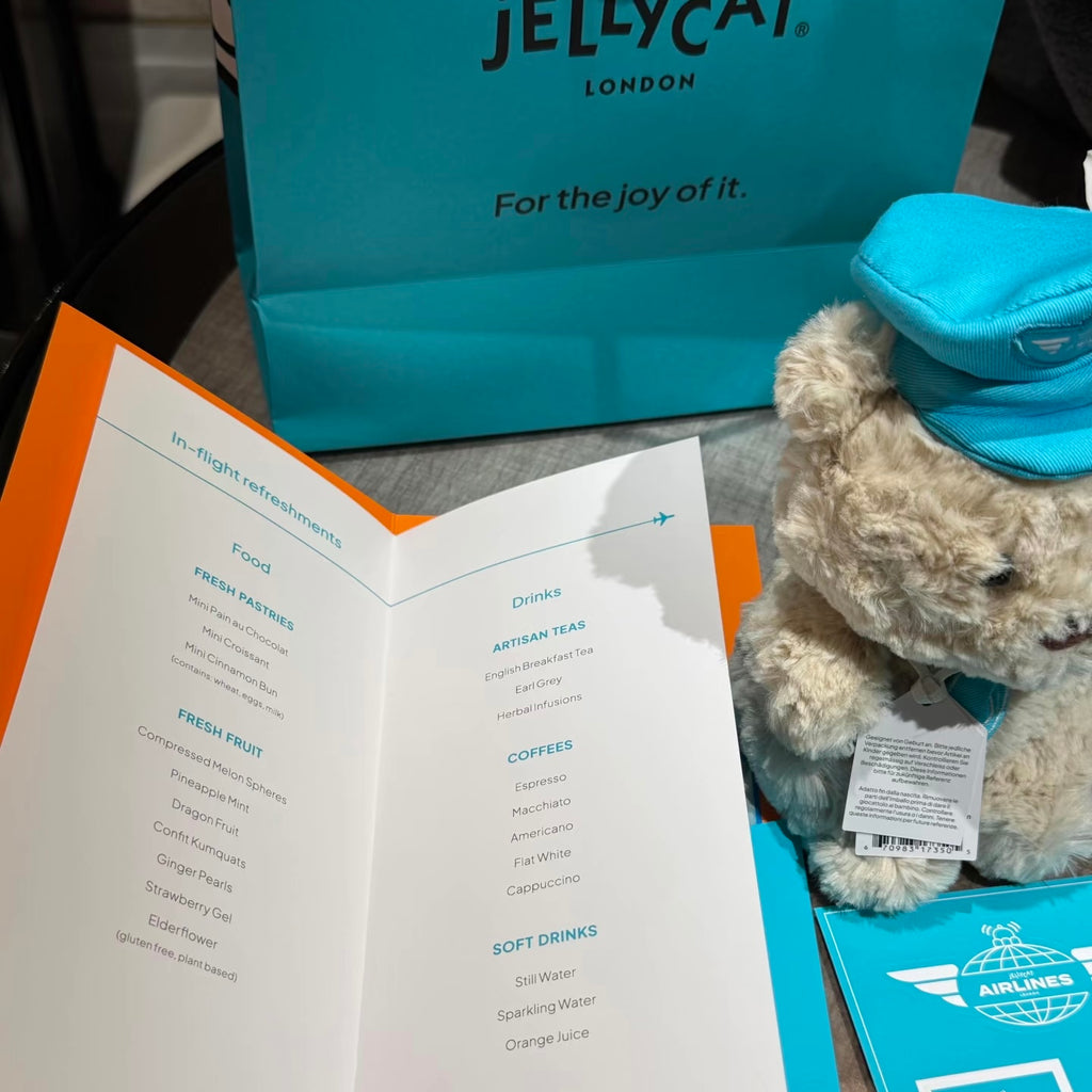JELLYCAT x HARRODS 英國限定機長小熊