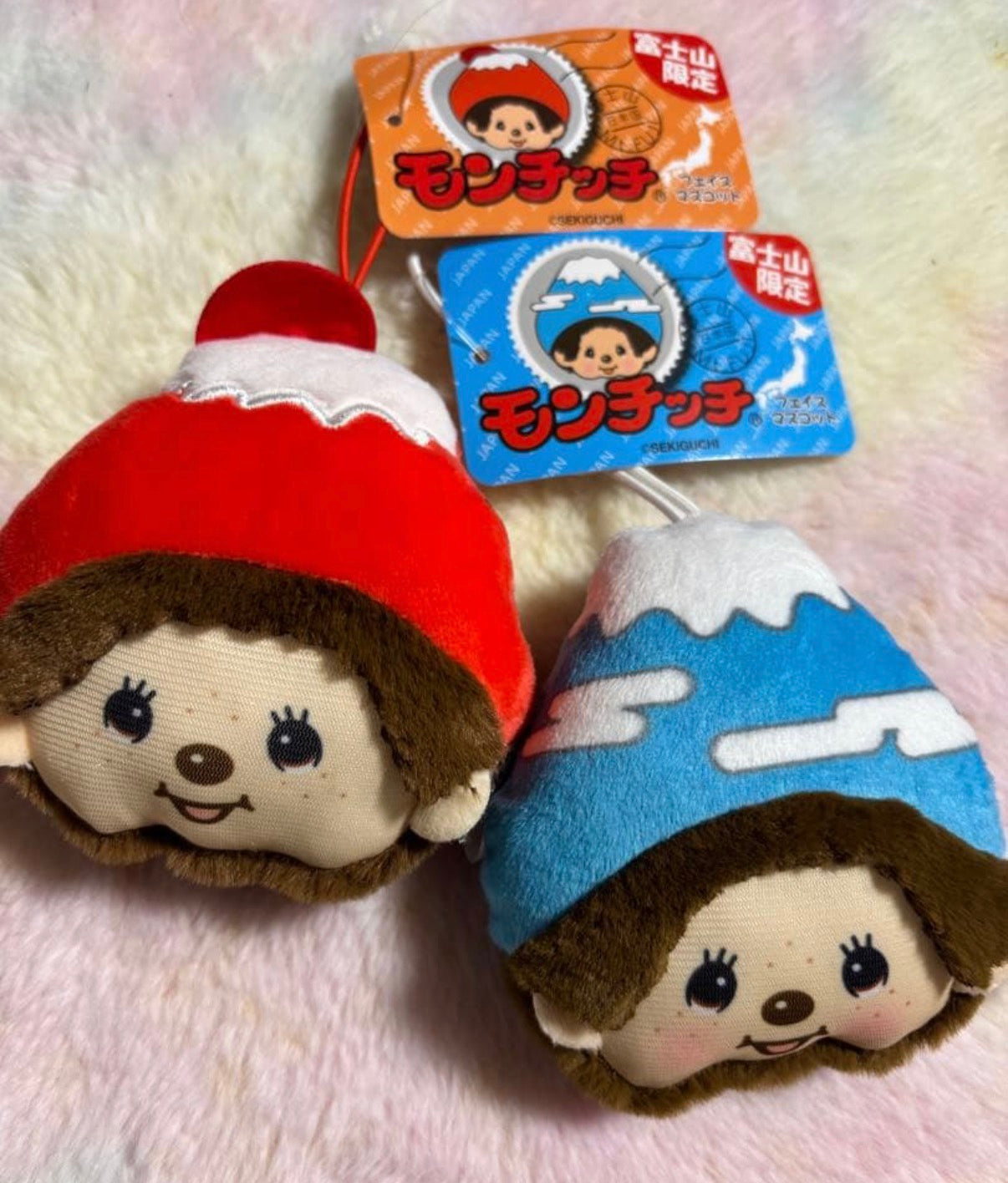 蒙奇奇富士山大頭吊飾