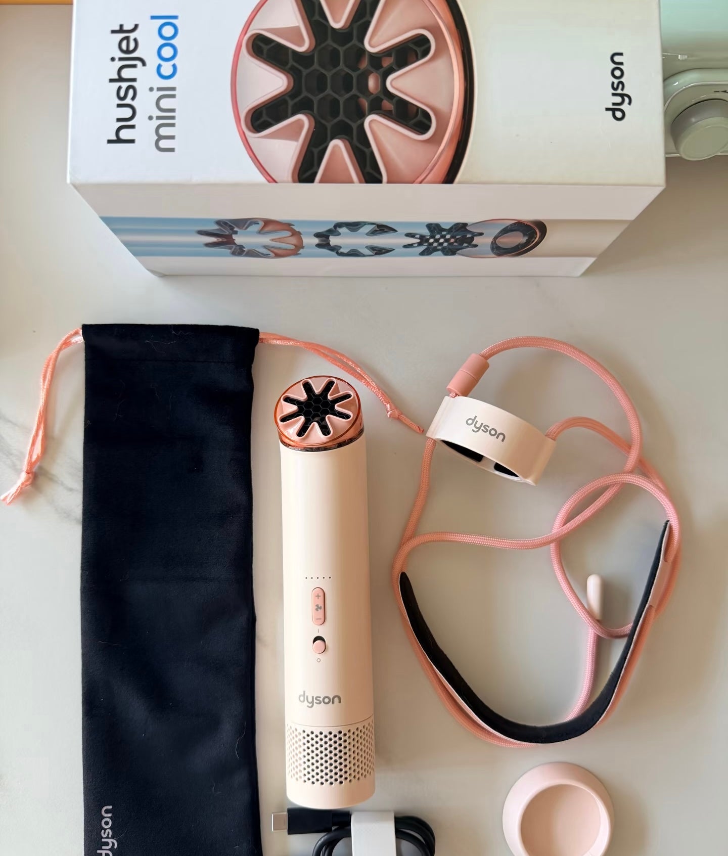 Dyson 迷你風扇 粉色