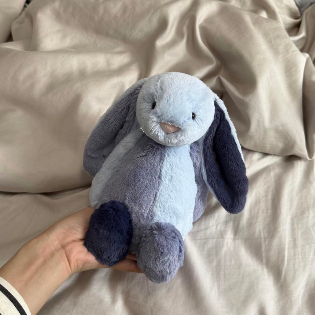 JELLYCAT 藍色拼布兔兔