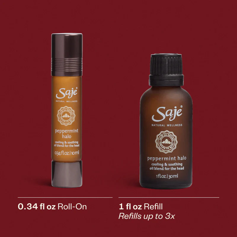 Peppermint Halo® roll-on 萬用薄荷精油棒
