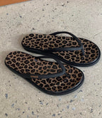 CROCS 豹紋夾腳拖🩴