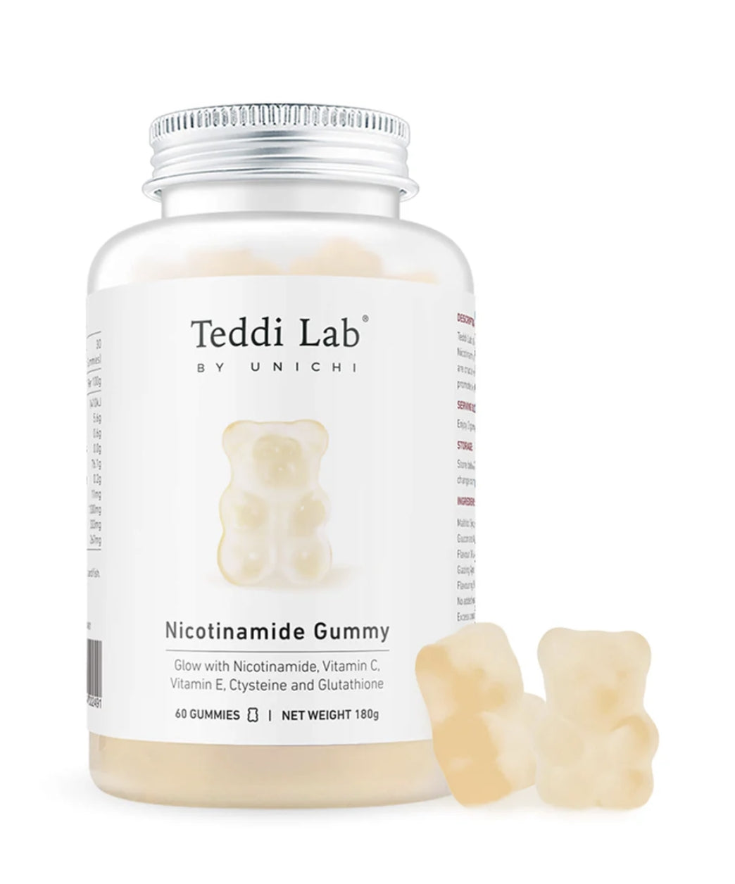 Teddi Lab 亮白美肌小熊糖