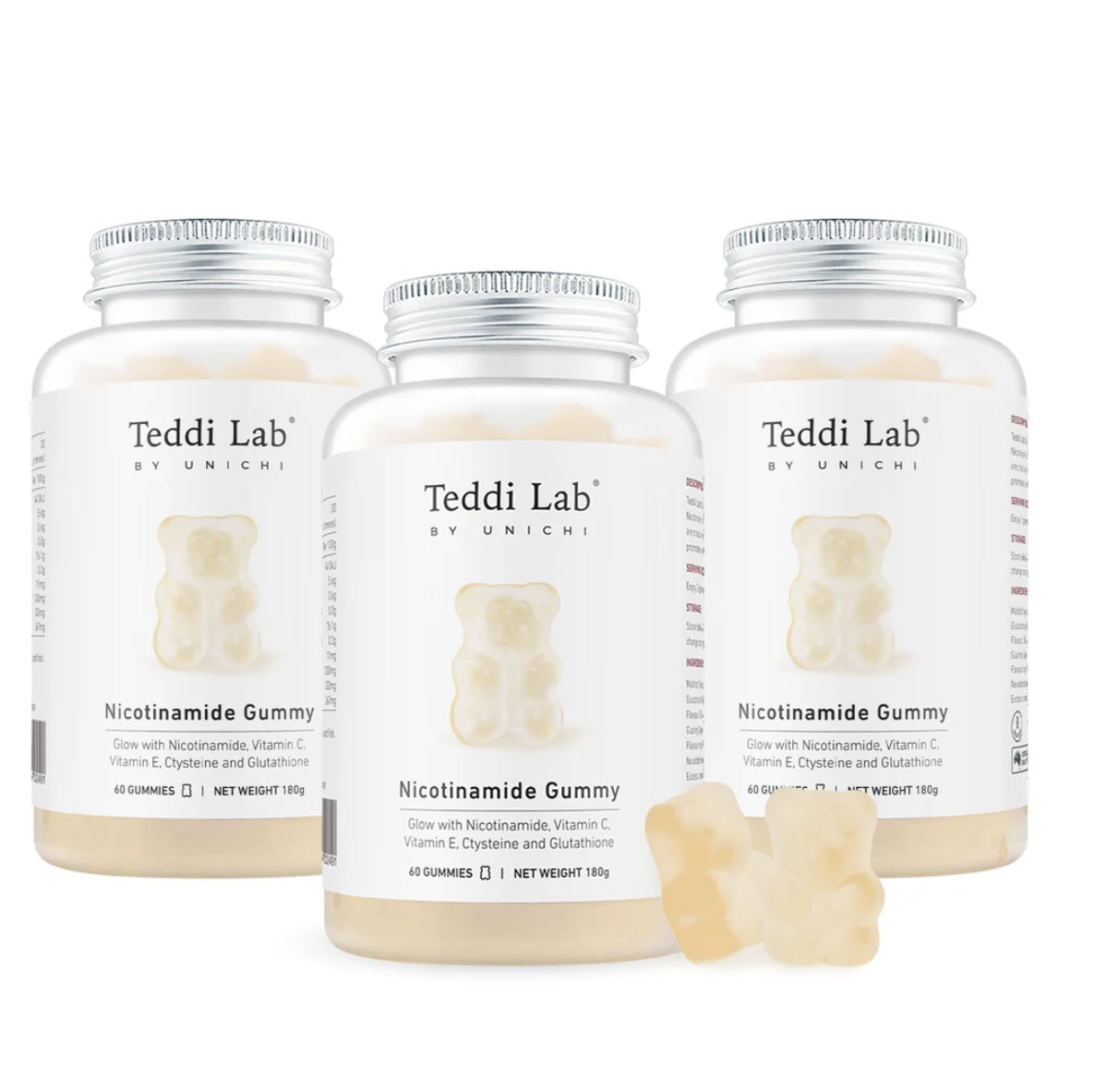 Teddi Lab 亮白美肌小熊糖