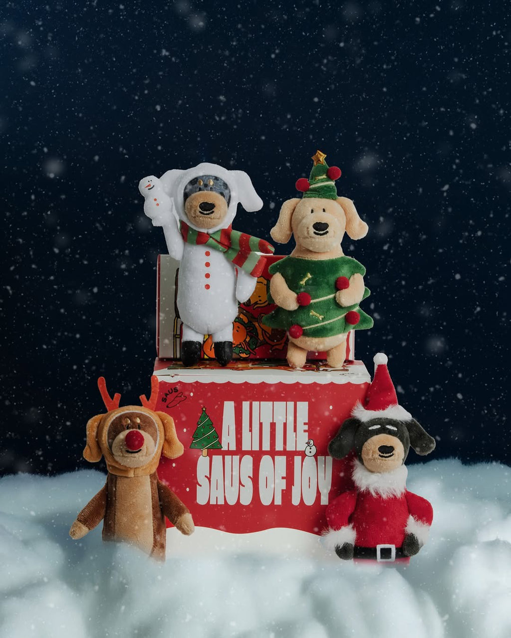 🇹🇭BENKOFF臘腸狗盲盒 [聖誕款]