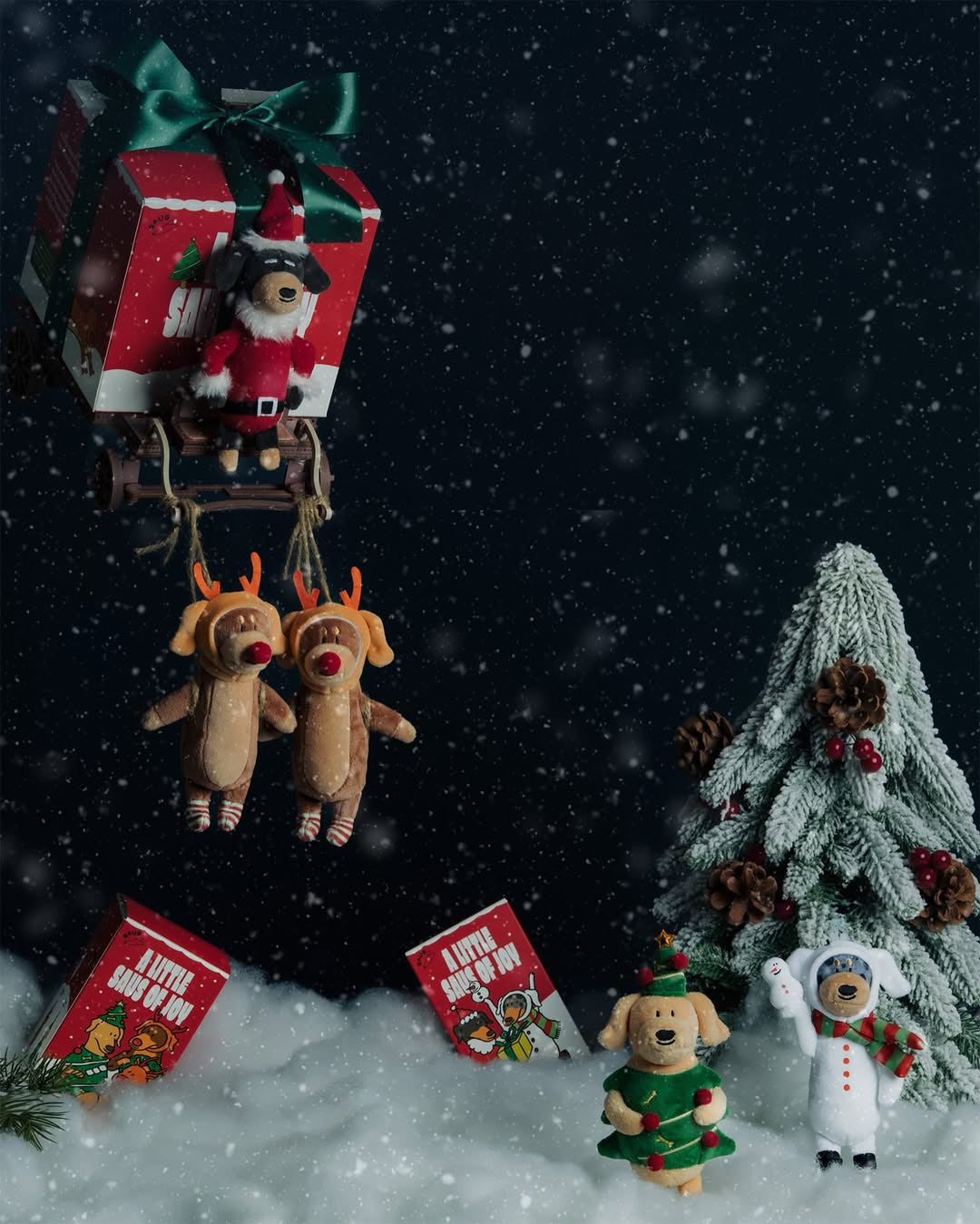 🇹🇭BENKOFF臘腸狗盲盒 [聖誕款]