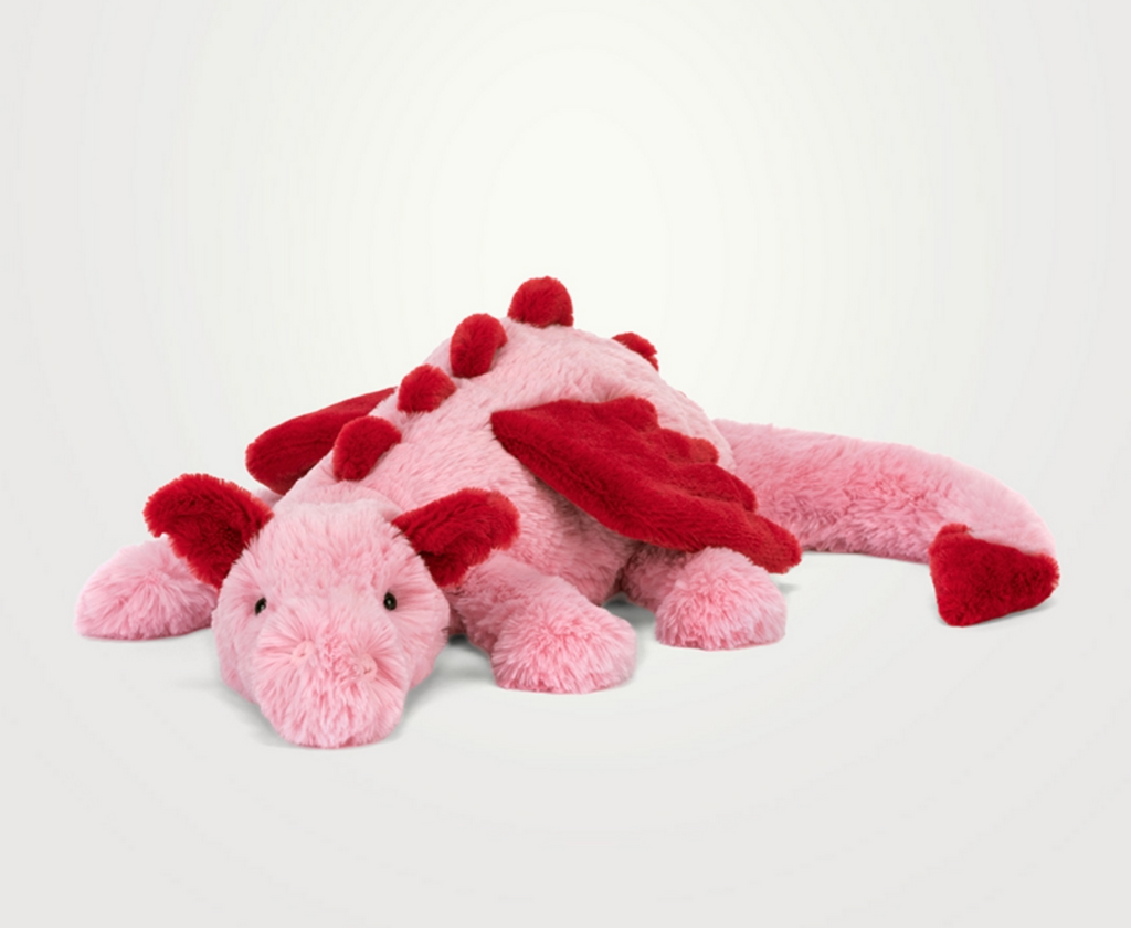 Jellycat 情人節限定 愛心龍 50cm
